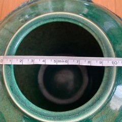 花瓶　信楽焼の画像