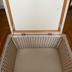 ミッキー 手付きカゴの画像