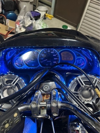 マジェスティc カスタムフルエアロスピーカー4発シャコタン (カスタム