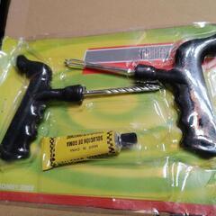 車用 パンク修理工具セットの画像