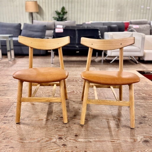 激安‼️ 2脚セット　椅子　LCC Cafe Chair (NATAN)A0210