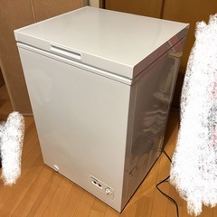 【2020年製】アイリスオーヤマ  上開き冷凍庫 100L PF-A100TD 