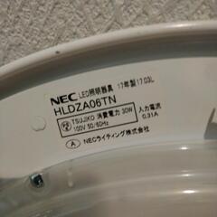 LED シーリングライト　NEC の画像