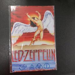 新品未使用/レッド・ツェッペリン20cm×30cm　ブリキ看板の画像
