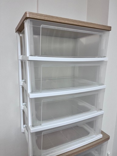 【まとめて3000円】4段衣装ケース②