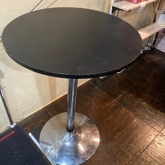 丸テーブル高さ調整可能