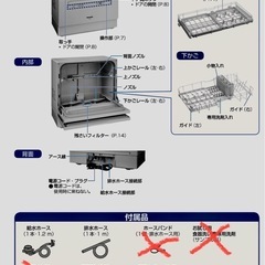 【再再！値下げ】食洗機　Panasonic NPーTH1 の画像
