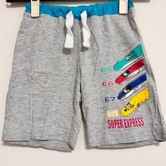 新幹線セット　110㎝　パーカー　ハーフパンツの画像