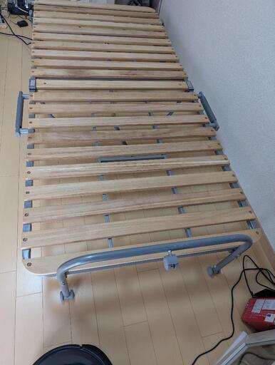 すのこ折りたたみベッド