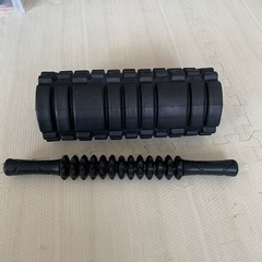 エクササイズに　筋膜ローラー　マッサージローラー