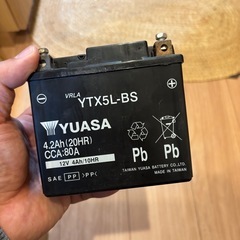 バイク　バッテリーの画像