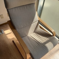 IKEA イス　白