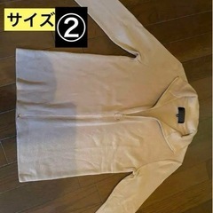 美品untitled日本製ワールドzipトレーナーカットソーカーディガントップスの画像