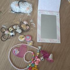 【お渡し先決定】アナ雪バドミントン、プリンセスジュエリーボックス、アクセサリー多数の画像