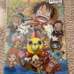 ワンピース　ペンケース・クリアファイル　の画像