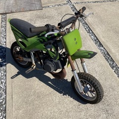 Kawasaki風　モトクロスバイク　ジャンク品