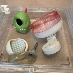 急ぎです。小動物ゲージセット　ハムスターなどの画像