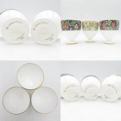 NIKKO ニッコー ゴブレットセット5PC 2119 #BB14 ファインボーンチャイナ 保管品 未使用品 【キモノオフ野々市若松店】の画像