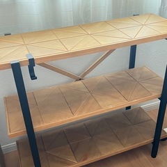 ラック 3段 STALE ステイル 幅90 アイアンラック オープンラック ヴィンテージ 北欧 インダストリアル ラック の画像