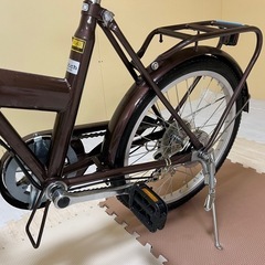 【お引き取り決定】折りたたみ自転車 U字ロック付きの画像