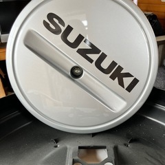 ジムニー背面タイヤカバー　新車外し　他出品中　早い者勝ちの画像