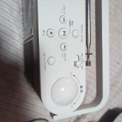 ラジオのみ　コード式　電池式の画像