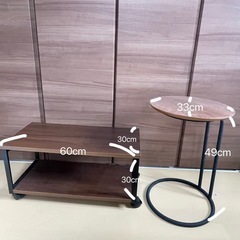 サイドテーブル　テレビ台の画像