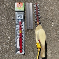 ガーデニング用トリマー　バリカン　ムサシ新品の刃付き