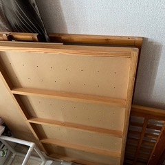木製　ベビーベッド
