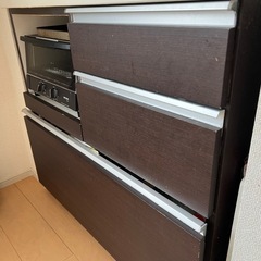 ニトリ　食器棚の画像