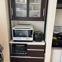 ニトリ　食器棚の画像