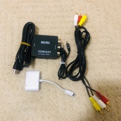 4点 HDMI to RCA 変換コンバーター HDMI アナロ...