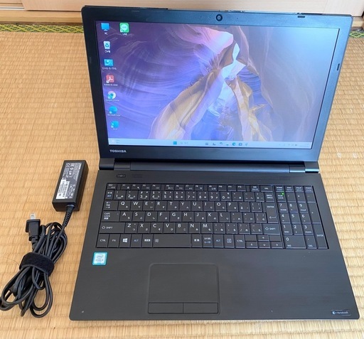 東芝 dynabook BZ35/DB Core i3 6006U /8GB/128GB(新品SSD) Windows11 Webカメラ