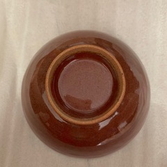 茨城県　笠間焼き　大津晃窯　漆器　丼の画像