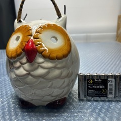 フクロウ蚊取り線香スタンドの画像