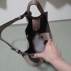 しまむら 合皮変形2wayバッグの画像