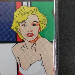 🔶新品未使用/マリリンモンロー②　20cm×30cmブリキ看板の画像