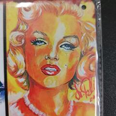🔶新品未使用/マリリンモンロー②　20cm×30cmブリキ看板の画像