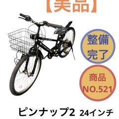 ピンナップ2 マウンテンバイク6変速　24インチ 子供自転車 N...