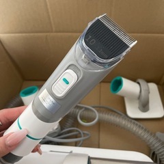【決まりました】neabot ペット用　バリカン　掃除機の画像