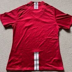 ★USED美品★NIKE マンチェスターユナイテッド(マンU) 半袖TシャツU 赤 AIG／サイズS の画像