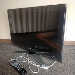 SHARP　AQUOS　26型テレビ　液晶画面保護用アクリル板付きの画像