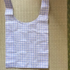BAGGU バグー　ギンガムチェック柄  スタンダードサイズ　エコバッグの画像