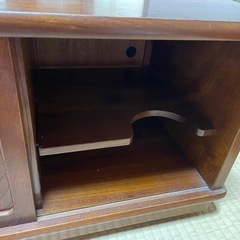 木製引き出し 小物入れ キャスター付きの画像