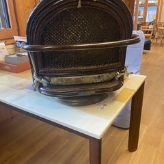 藤回転座椅子 美品 1品限り 値下げしました！の画像