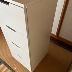 IKEA　NORDLI ノールドリ チェスト, ホワイト,の画像