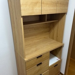 ニトリ　キッチンボード　（値下げ交渉可能）エトナ90KB LBR