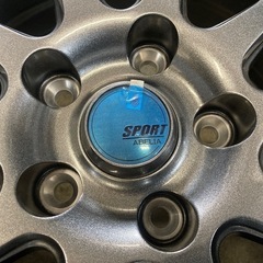 組み込み歴あり未使用品 社外アルミホイール15インチ 15×6J 5H114.3PCD+45 4本 セレナノアヴォクシーなどに ガンメタの画像