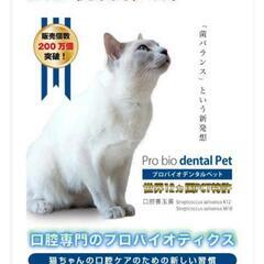 プロバイオデンタル パウダー、ペットの口内炎,口臭 対策　お口の善玉菌を増やすの画像