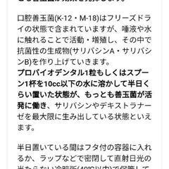 プロバイオデンタル パウダー、ペットの口内炎,口臭 対策　お口の善玉菌を増やすの画像